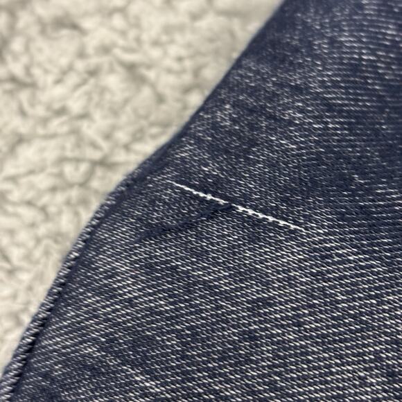 Sweet Pot Women Form Fitting Dress Choker Neckline Detail Bodycon sz 8 Chambray - Picture 13 of 13